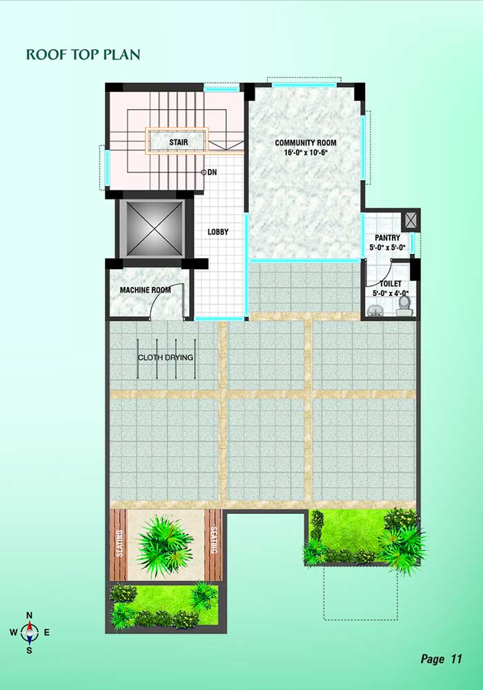 Assure Chaya Neer Roof Top Plan