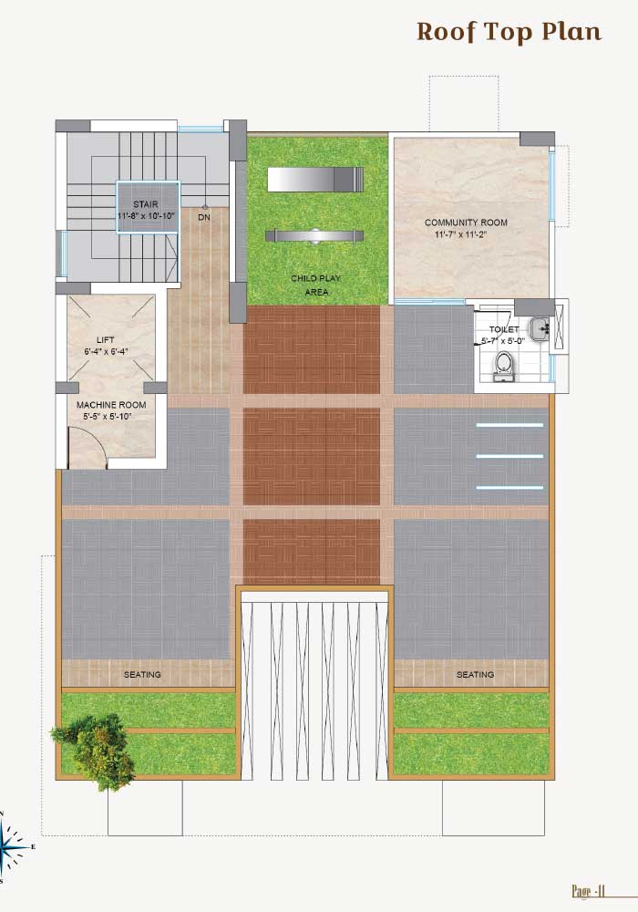 Assure Cherry Blossom Roof Top Plan