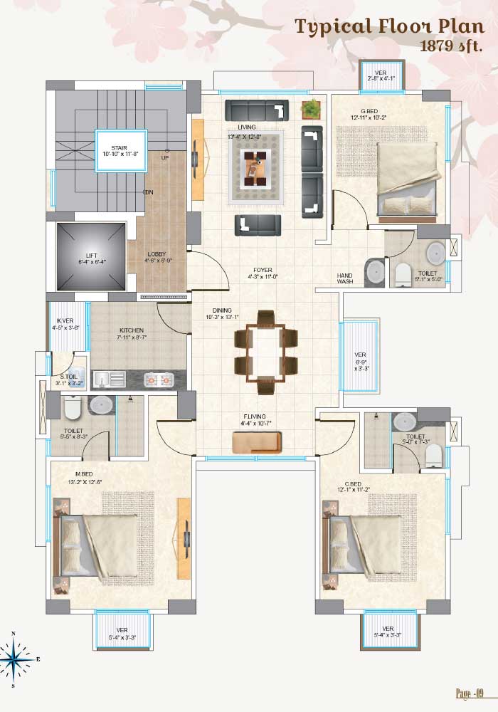 Assure Cherry Blossom Typical Floor Plan