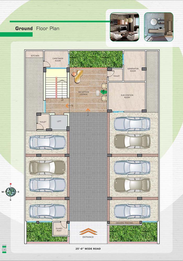 Assure Dokhin Hawa Ground Floor Plan