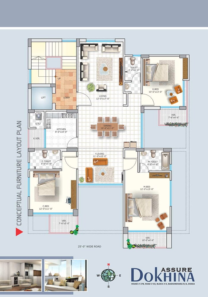 Assure Dokhina Floor Plan