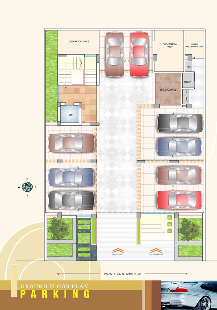 Assure Dolonchapa Ground Floor Plan