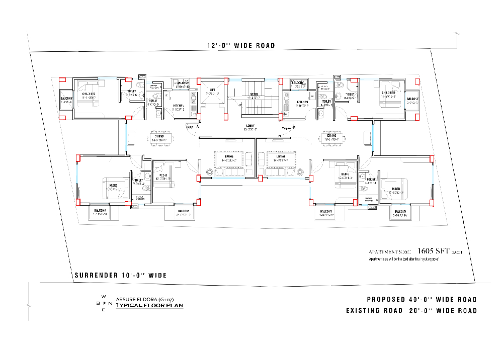 AAssure Eldora Typical Floor Plan