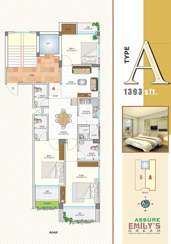 Assure Emilys Dream Typical Floor Plan Type-A