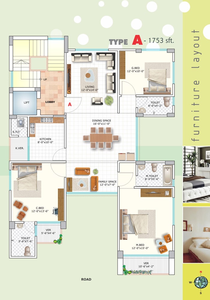 Assure F. Rahman Garden Furniture Layout