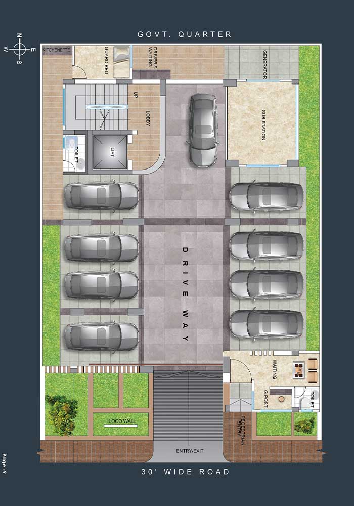 Assure Galaxy Ground Floor Plan