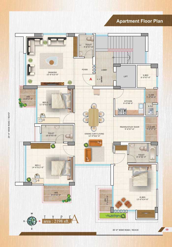 Assure Gerbera Apartment Floor Plan