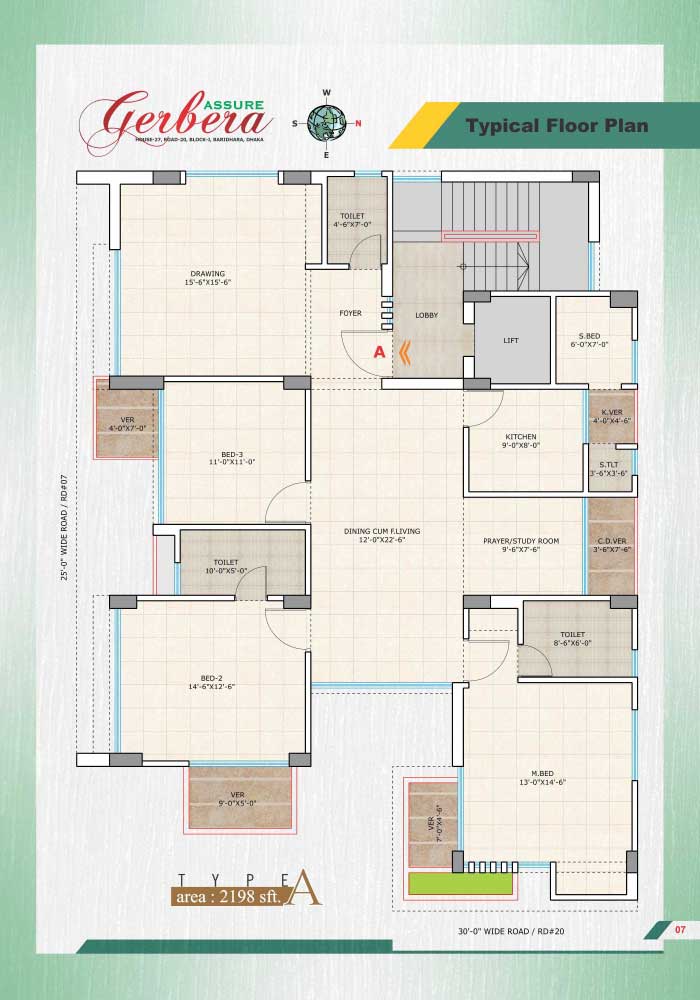 Assure Gerbera Typical Floor Plan