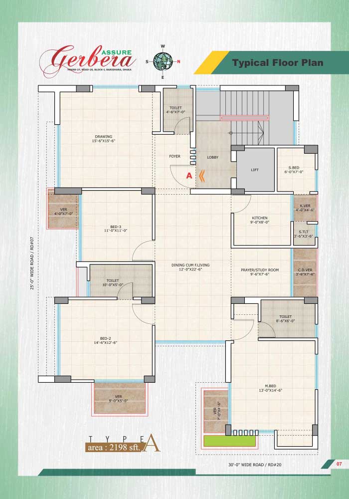 Assure Gerbera Typical Floor Plan