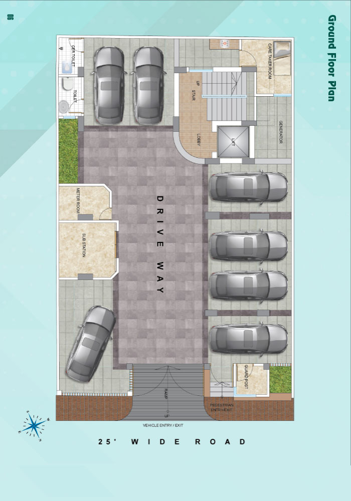 Assure Hakim Palace Ground Floor Plan