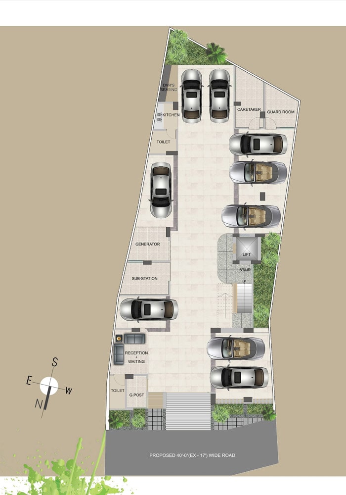 Assure Hayat Manjil Ground Floor Plan