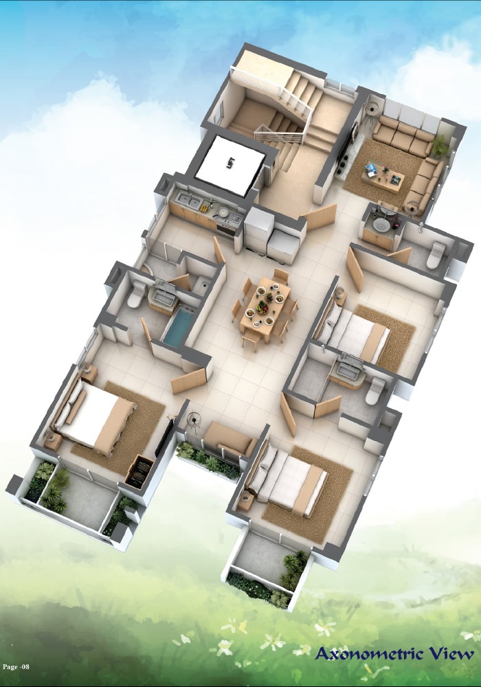 Assure Heaven Axonometric View