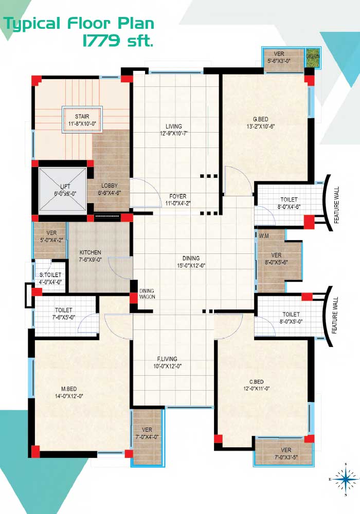Assure Icon Villa Typical Floor Plan