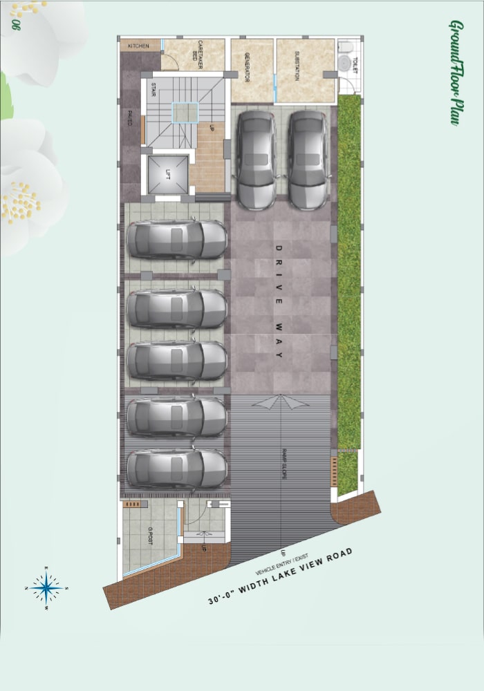 Assure Juee Ground Floor Plan