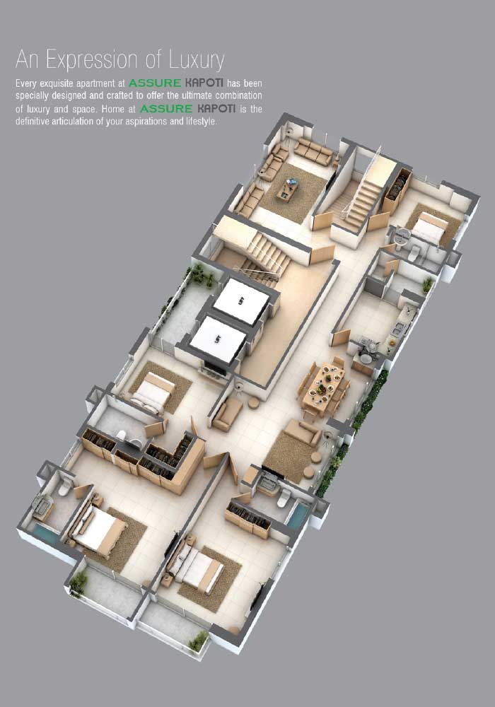 Assure Kapoti Axonometric View