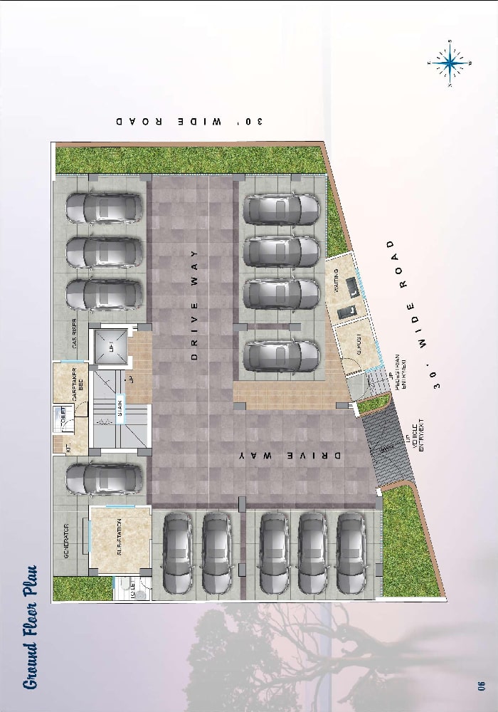 Assure Lake View Ground Floor Plan