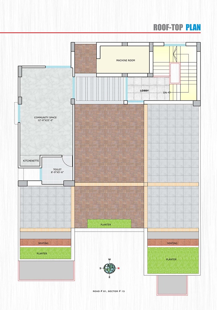 Assure Lake Vista Roof Top Plan