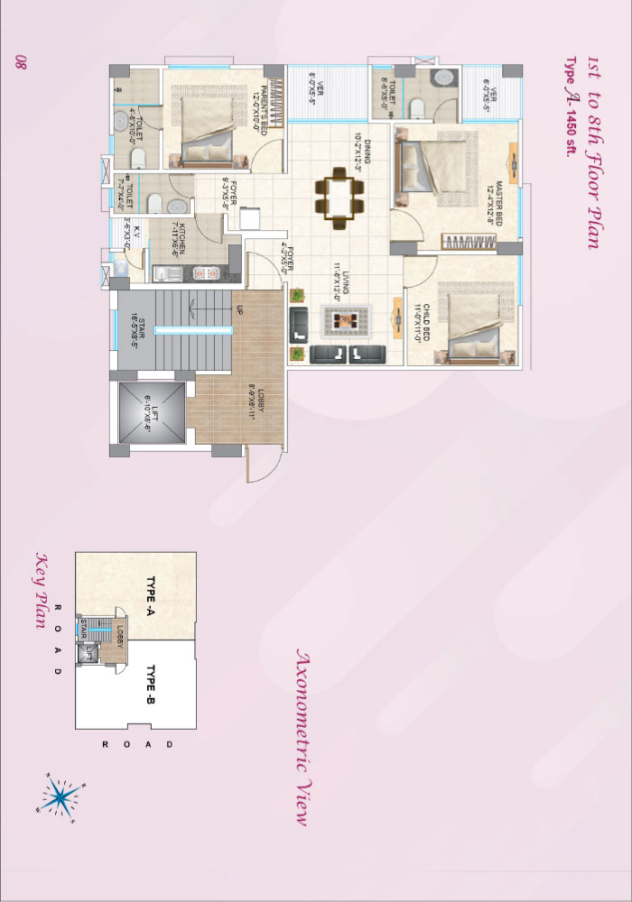 ASSURE Lamisas Axonometric View Type A