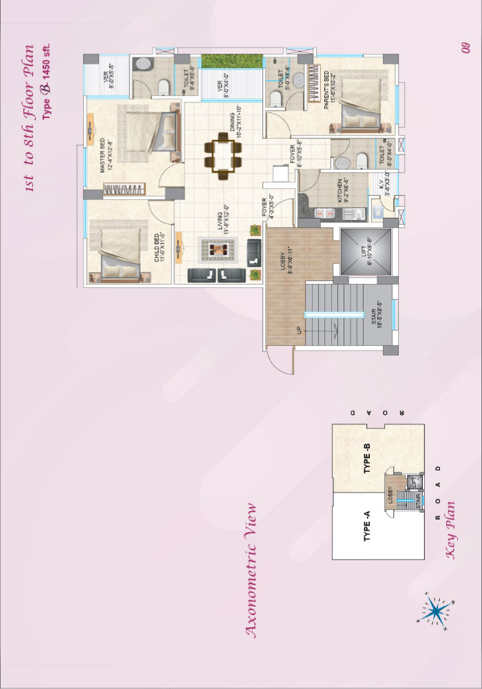 ASSURE Lamisas Axonometric View - Type B