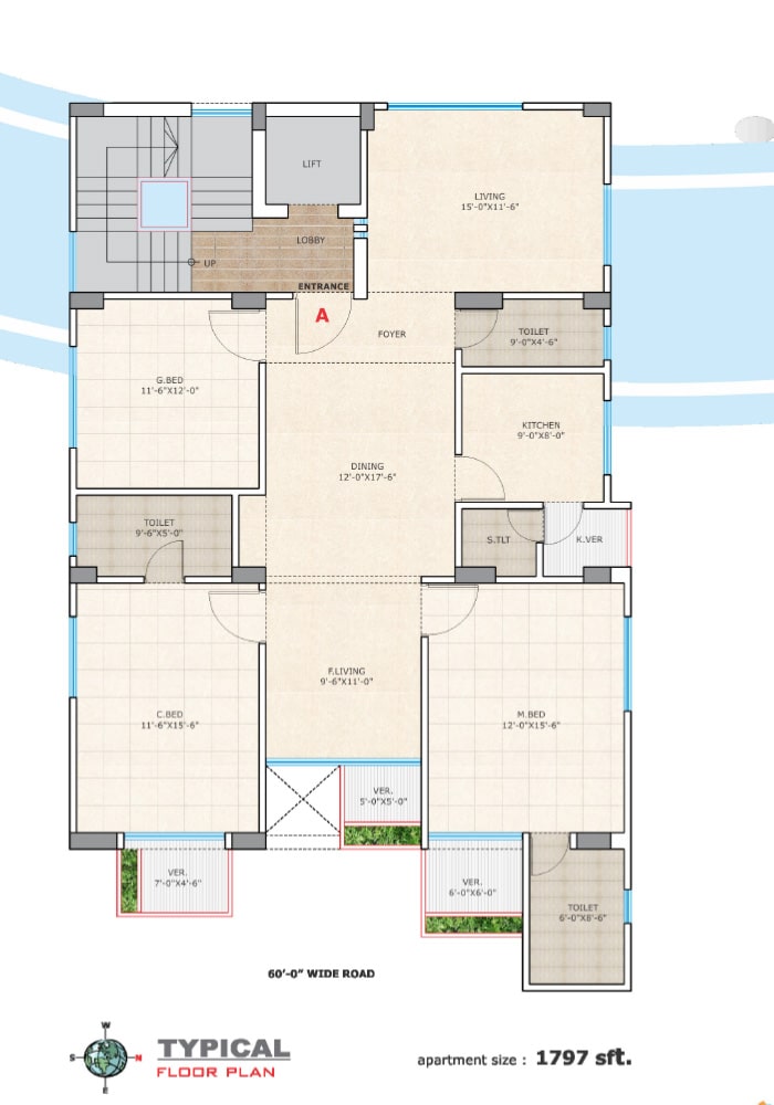 Assure Laurel Typical Floor Plan