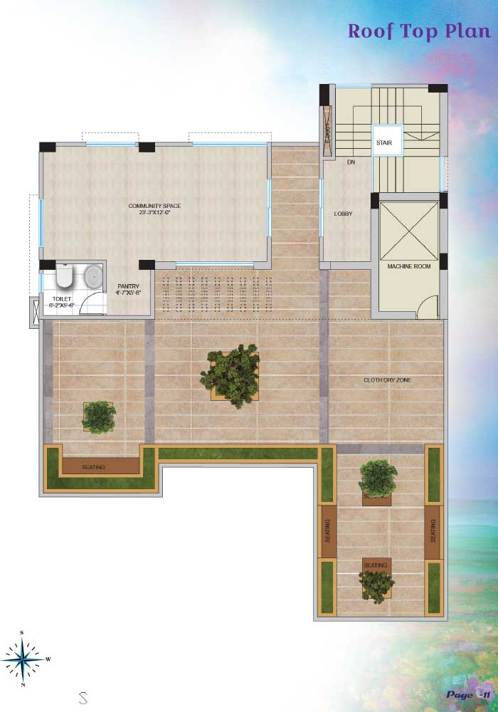 Assure Lillah Roof Top Plan