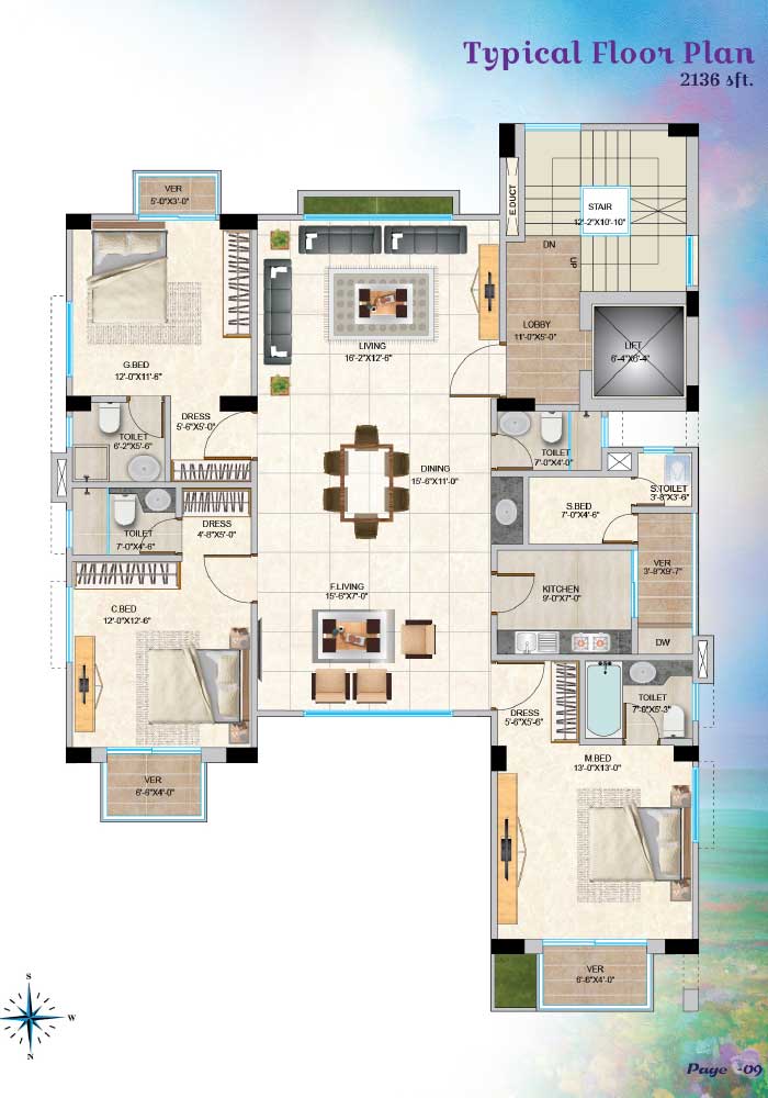 Assure Lillah Typical Floor Plan