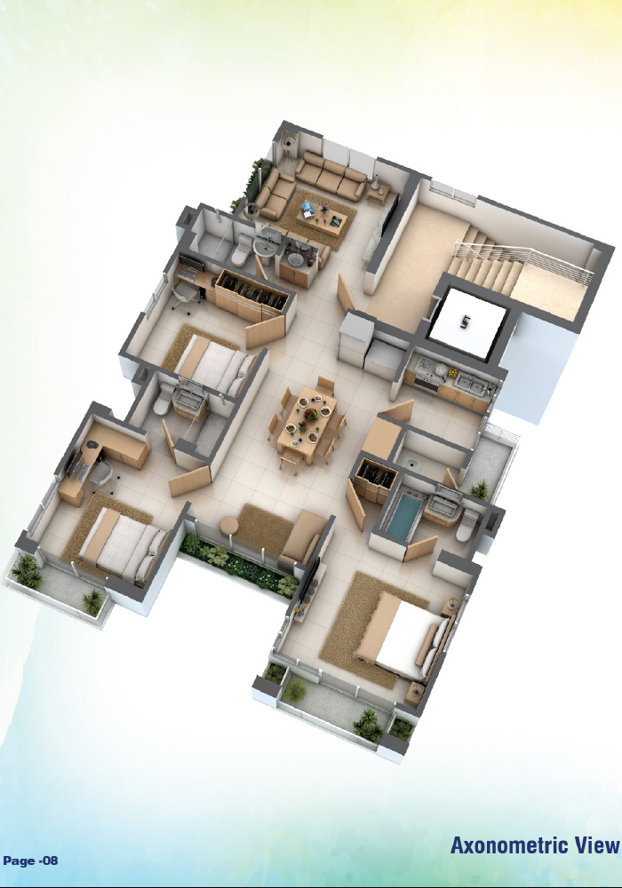 Assure Lora Axonometric View