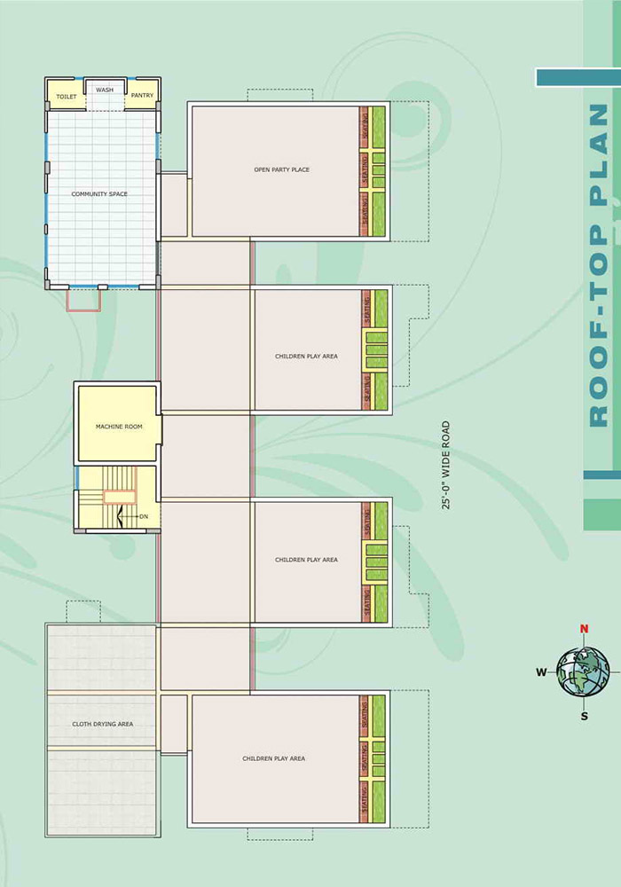 Assure Lotus Garden Roof Top Plan