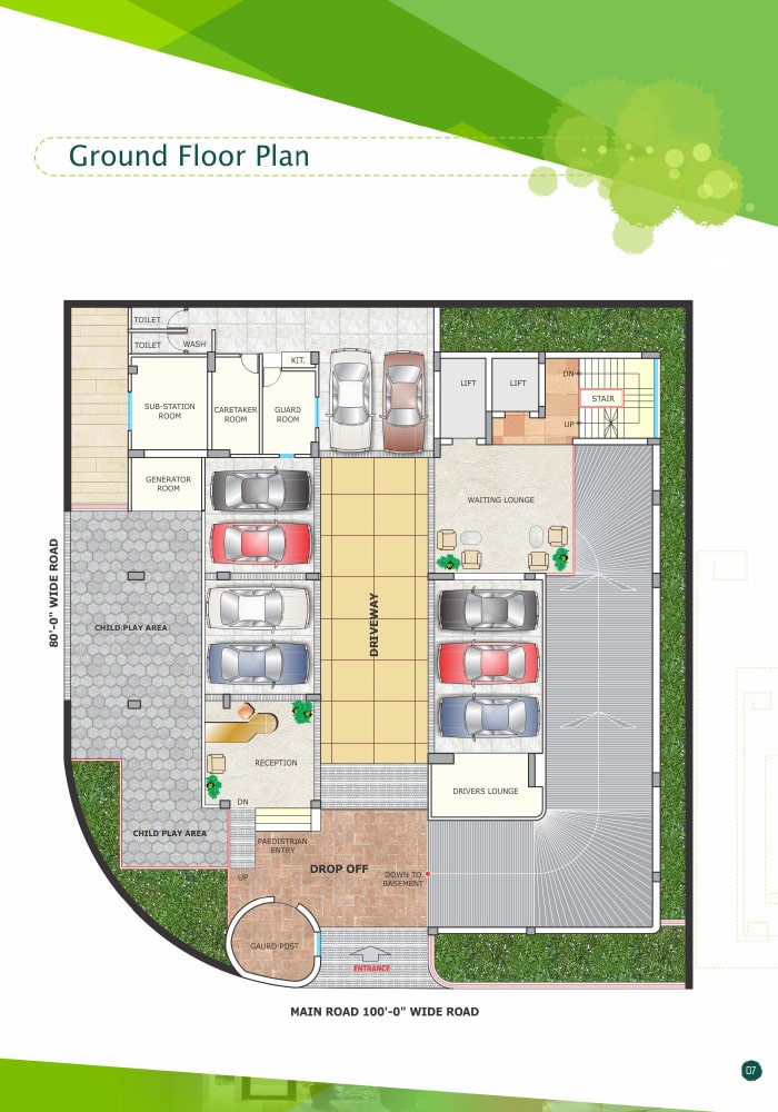 Assure M N Tower Ground Floor Plan