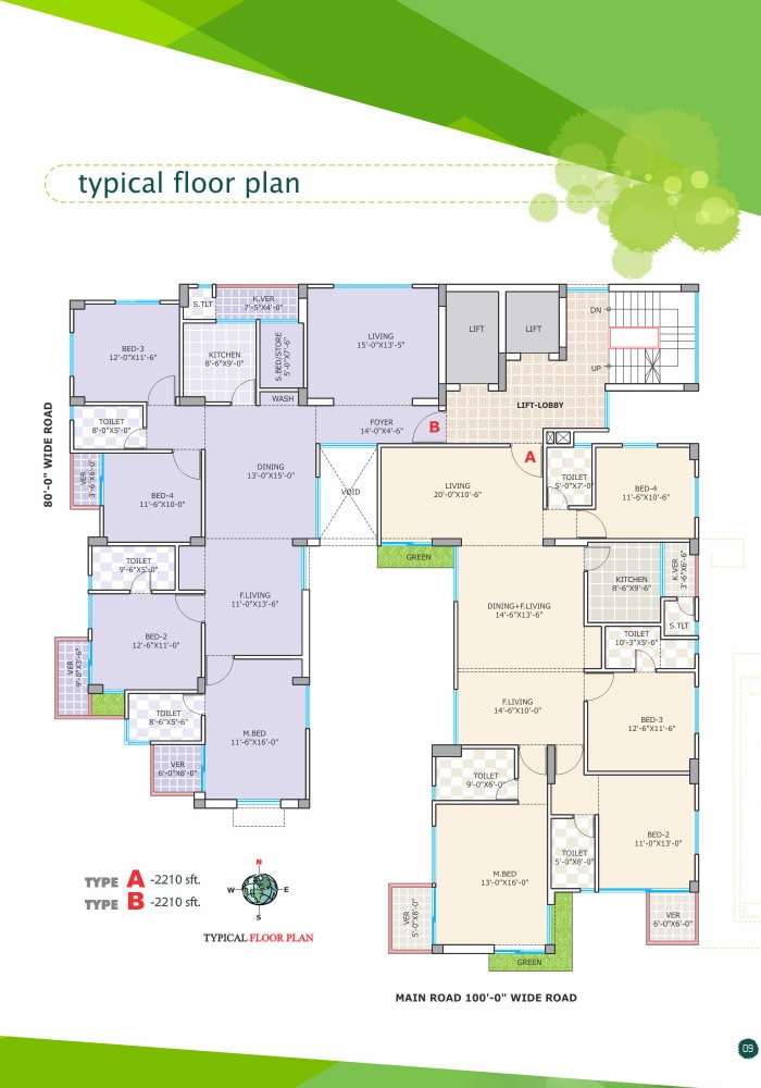 Assure M N Tower Typical Floor Plan