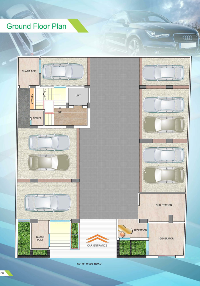 Assure Madhobilata Ground Floor Plan