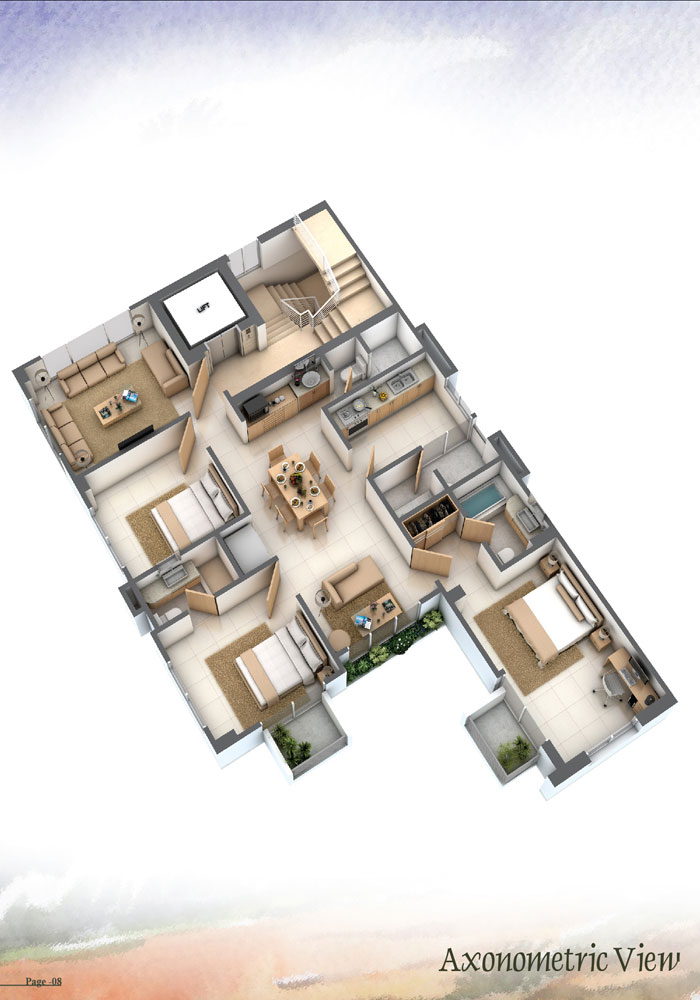 Assure Manikpur Axonometric View