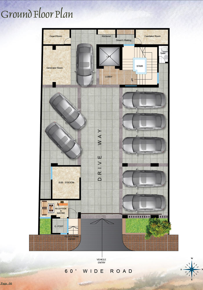 Assure Manikpur Ground Floorplan