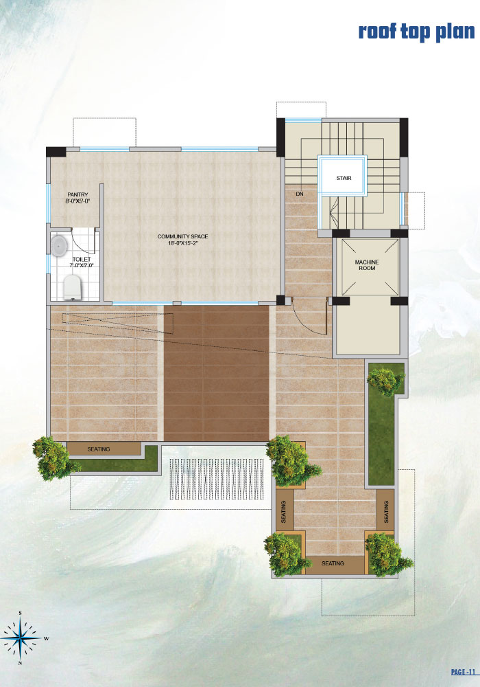 Assure Marina Roof Top Plan