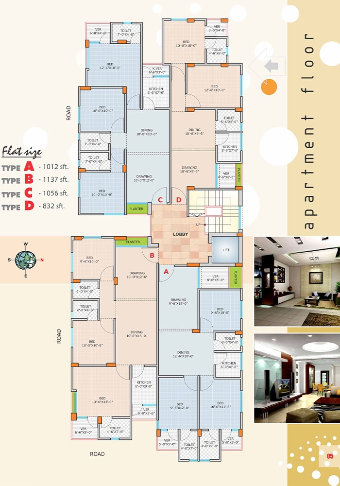 Assure Mary Garden Apartment Floor Plan