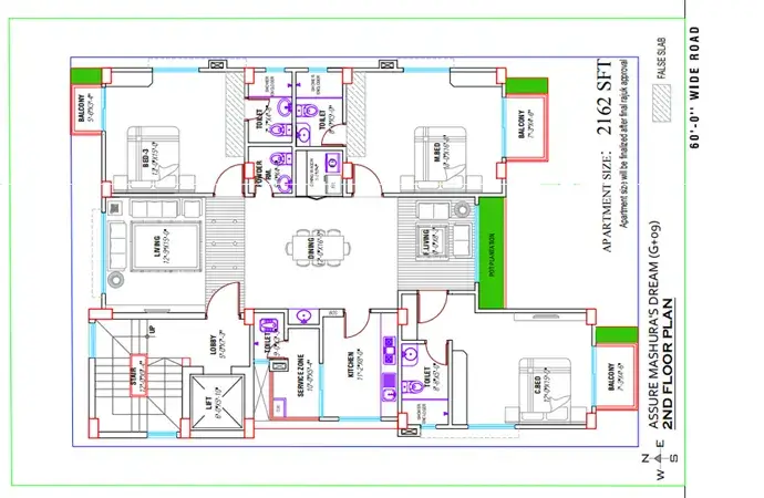 Assure Mashura's Dream 2nd Floor Plan