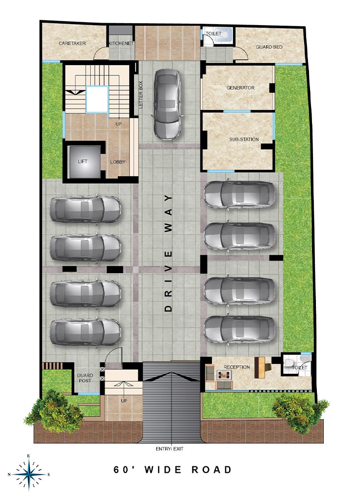 Assure Mayavilla Ground Floorplan
