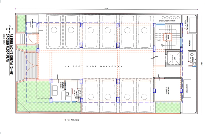 Assure Moni's Dream Ground Floor Plan