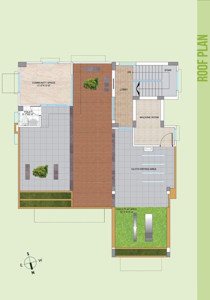 Assure Monowara US Tower Roof Top Plan