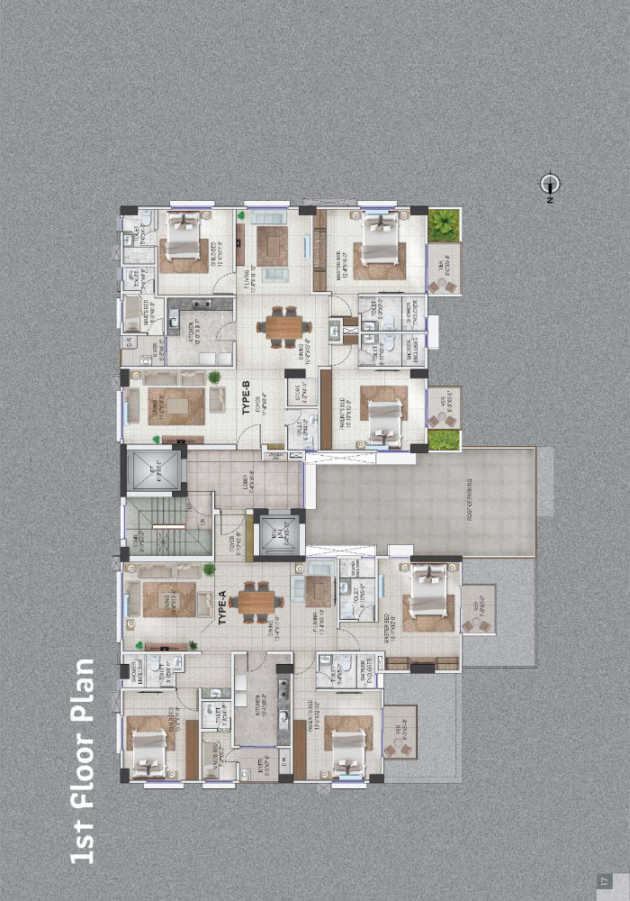 Assure Murshed Heights 1st Floor Plan