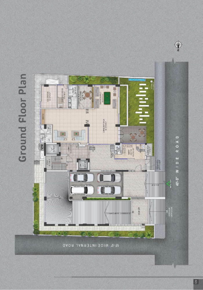 Assure Murshed Heights Ground Floor Plan