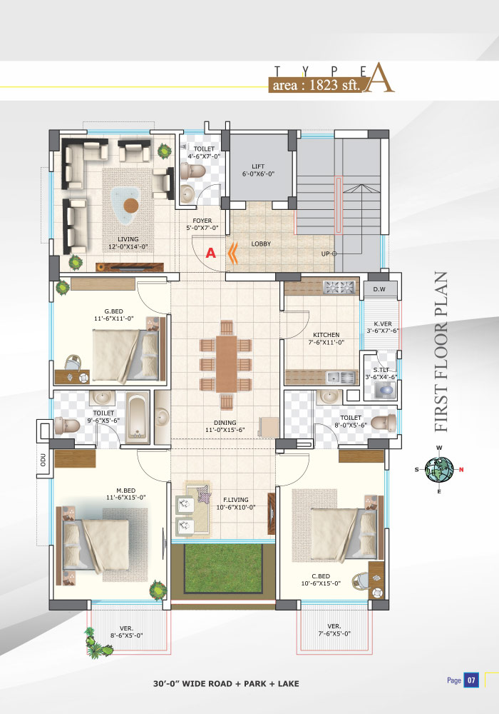 Assure Nandigram First Floor Plan