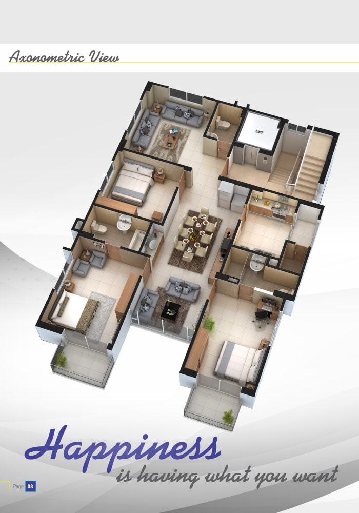 Assure Nandigram Axonometric View