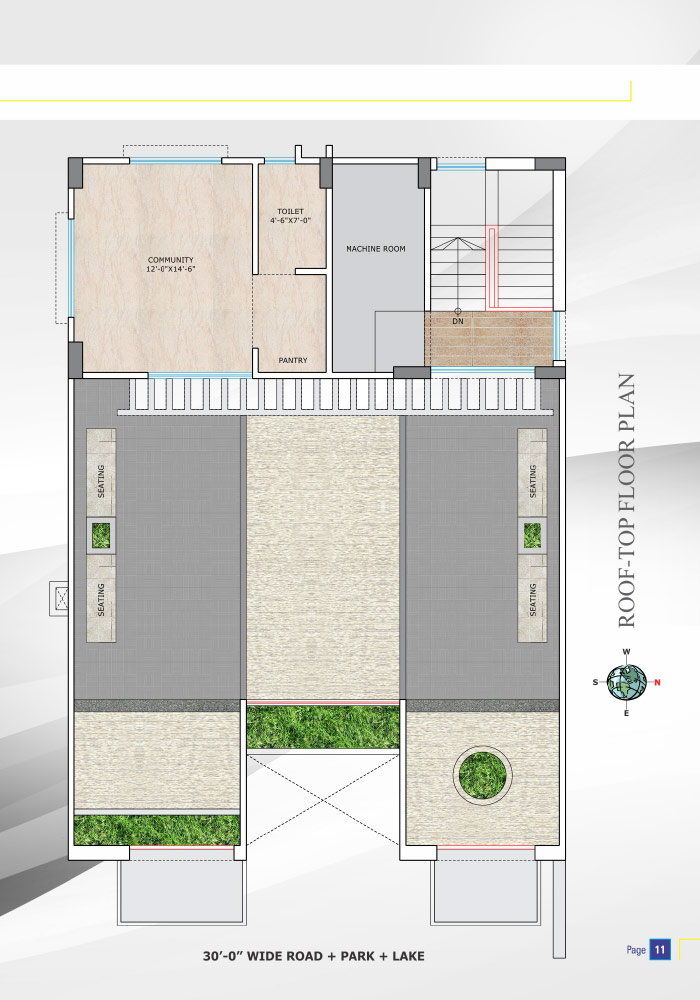 Assure Nandigram Roof Top Floor Plan