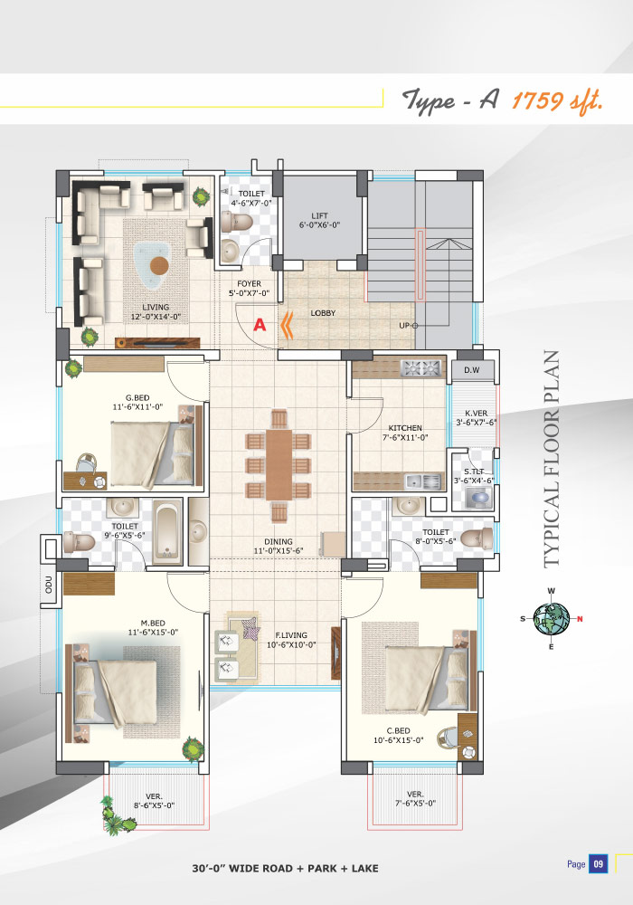 Assure Nandigram Typical Floor Plan