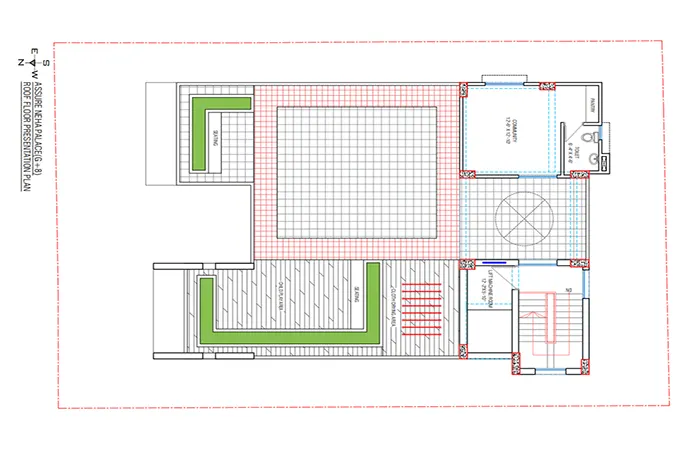 Assure Neha Palace Roof Plan