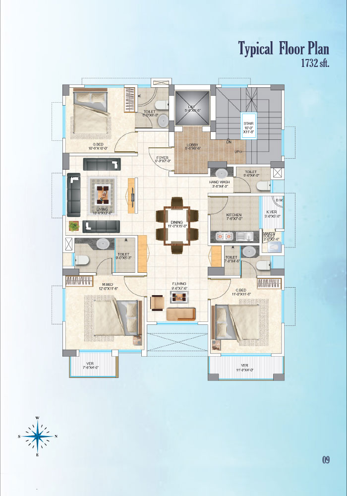 Assure Niloy Typical Floor Plan