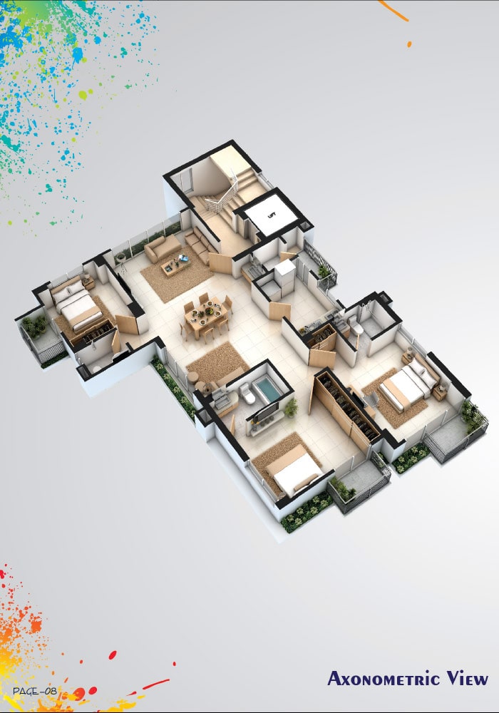 Assure Noborong Axonometric View