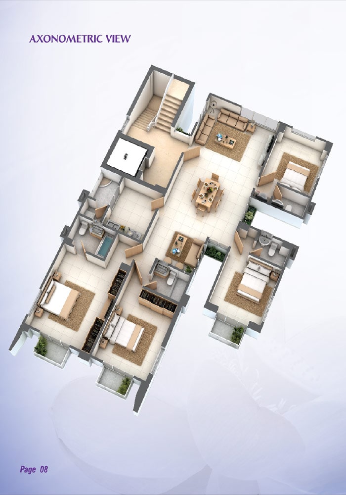 Assure Nymphea Axonometric View