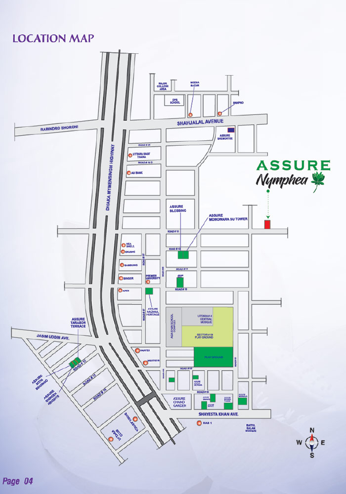 Assure Nymphea location